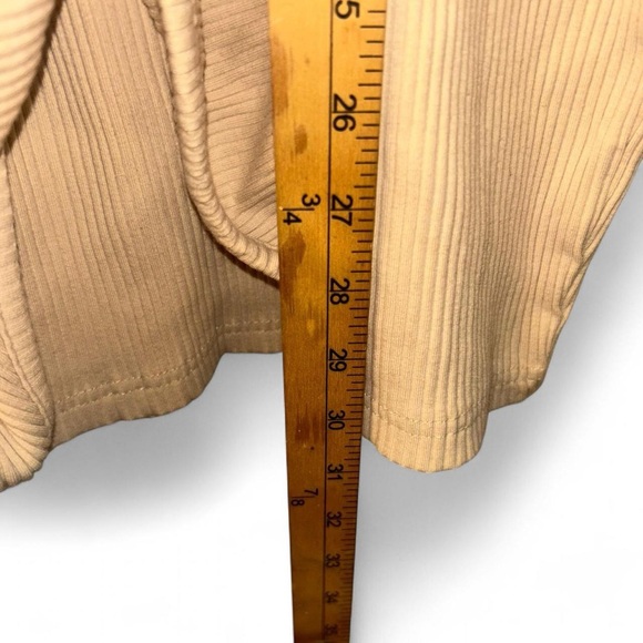 Superdown Cream Long Sleeve Dress with Tie Detail - Picture 4 of 8